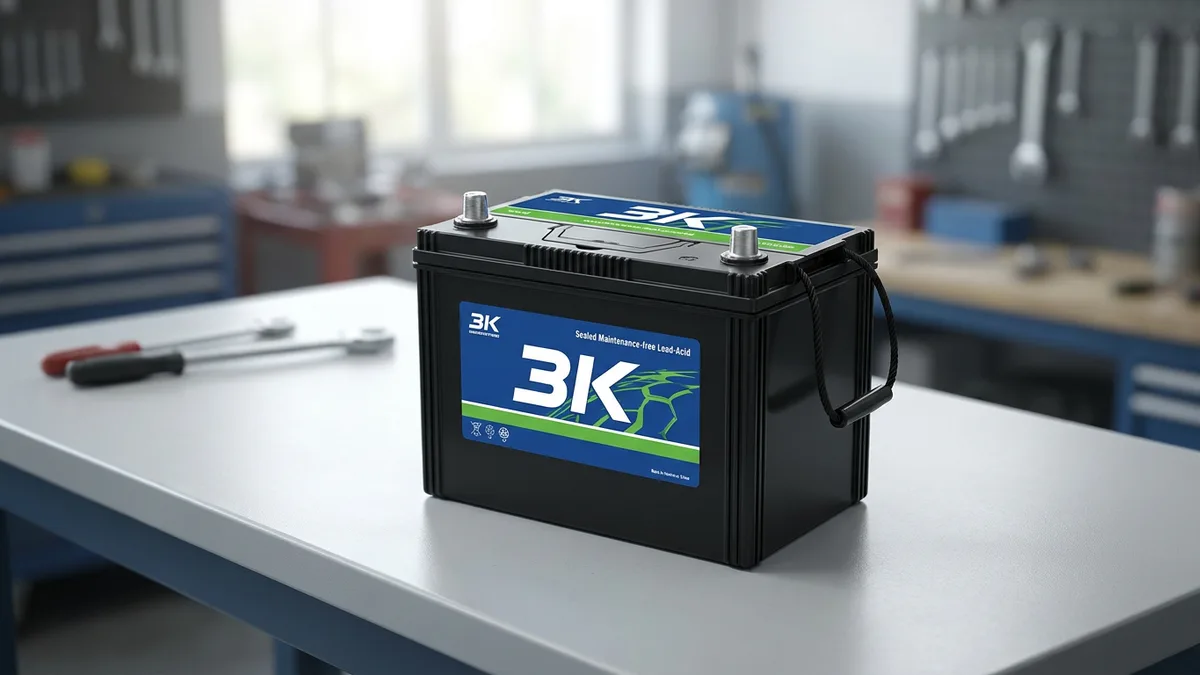 3K car battery fitted in Phuket