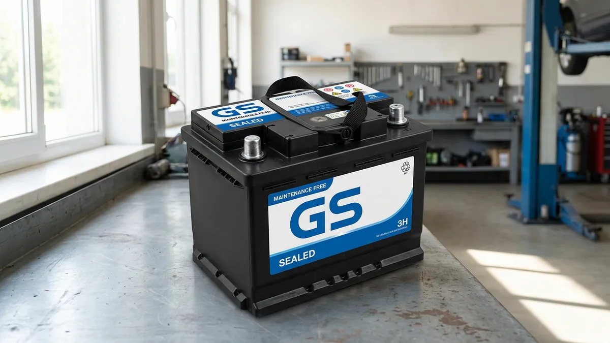GS car battery fitted in Phuket