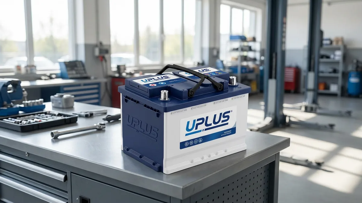 UPlus car battery fitted in Phuket
